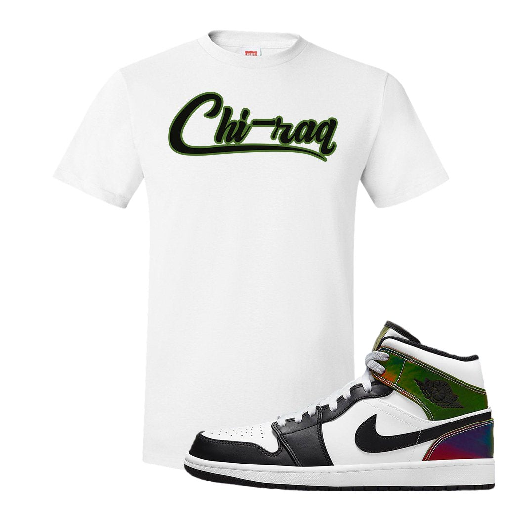 Color Change Mid 1s T Shirt | Chiraq, White