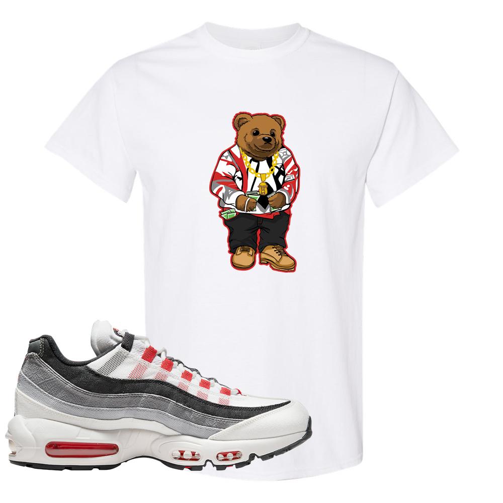 Comet 95s T Shirt | Sweater Bear, White