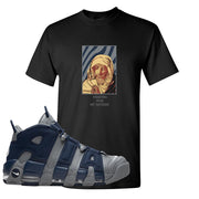 Georgetown Uptempos T Shirt | God Told Me, Black