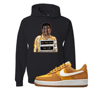 Air Force 1 Low First Use Hoodie | El Chapo Illustraton, Black