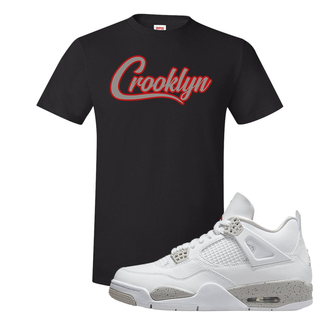 Tech Grey 4s T Shirt | Crooklyn, Black