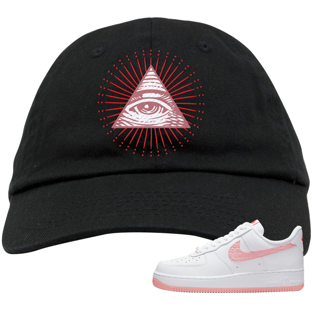 Valentine's Day 2022 AF1s Dad Hat | All Seeing Eye, Black
