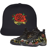 Wear this sneaker matching hat to match your Air Foamposite One Floral sneakers. Match your floral foams today!