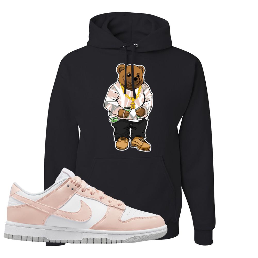 Move To Zero Pink Low Dunks Hoodie | Sweater Bear, Black