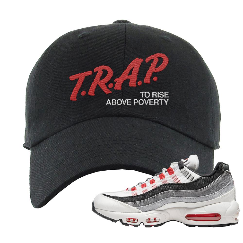 Comet 95s Dad Hat | Trap To Rise Above Poverty, Black