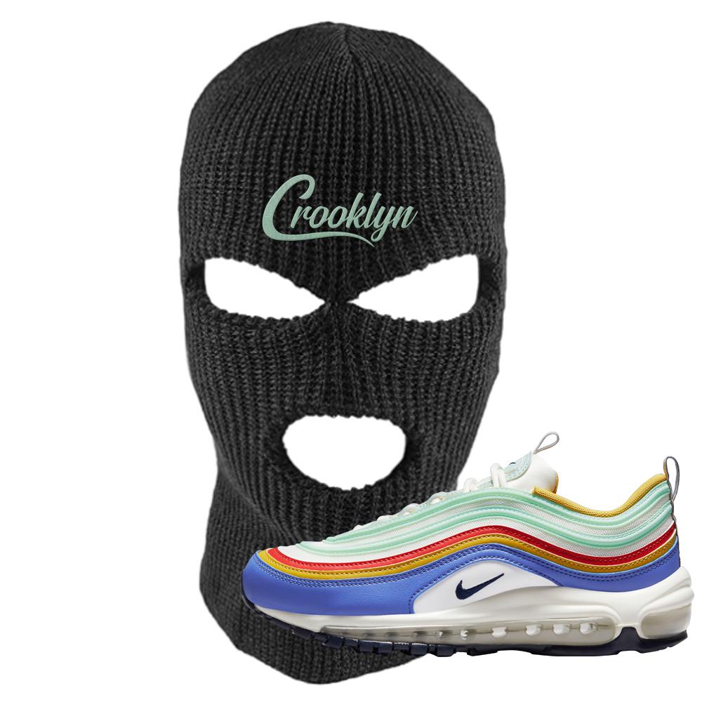 Multicolor 97s Ski Mask | Crooklyn, Black