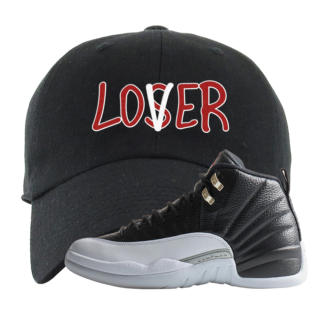 Playoff 12s Dad Hat | Lover, Black