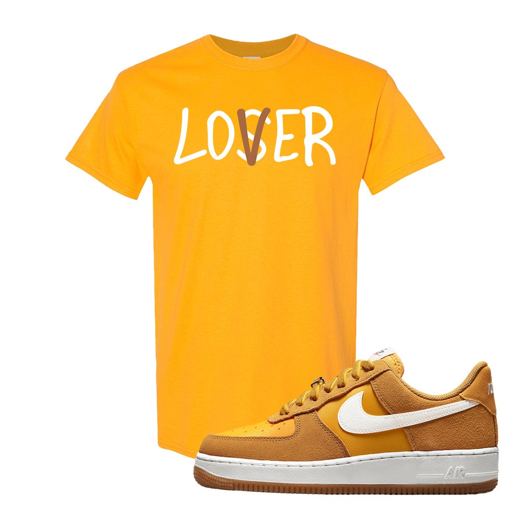 Air Force 1 Low First Use T Shirt | Lover, Gold