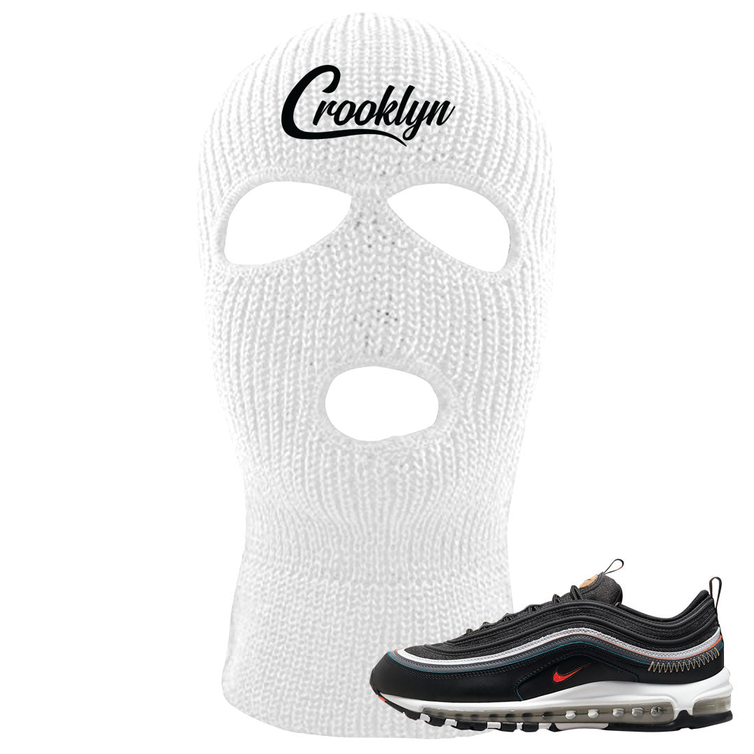 Alter and Reveal 97s Ski Mask | Crooklyn, White