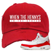 This red dad hat will match great with your Jordan 3 Tinker Air Max shoes