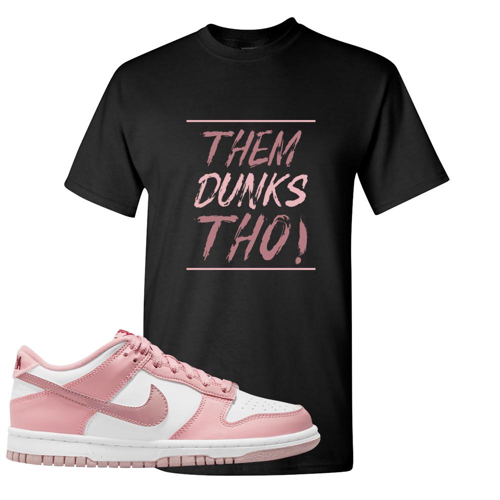 Pink Velvet Low Dunks T Shirt | Them Dunks Tho, Black