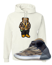 Amber Tint Quantums Hoodie | Sweater Bear, White