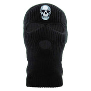 Skull Black 3 Hole Ski Mask