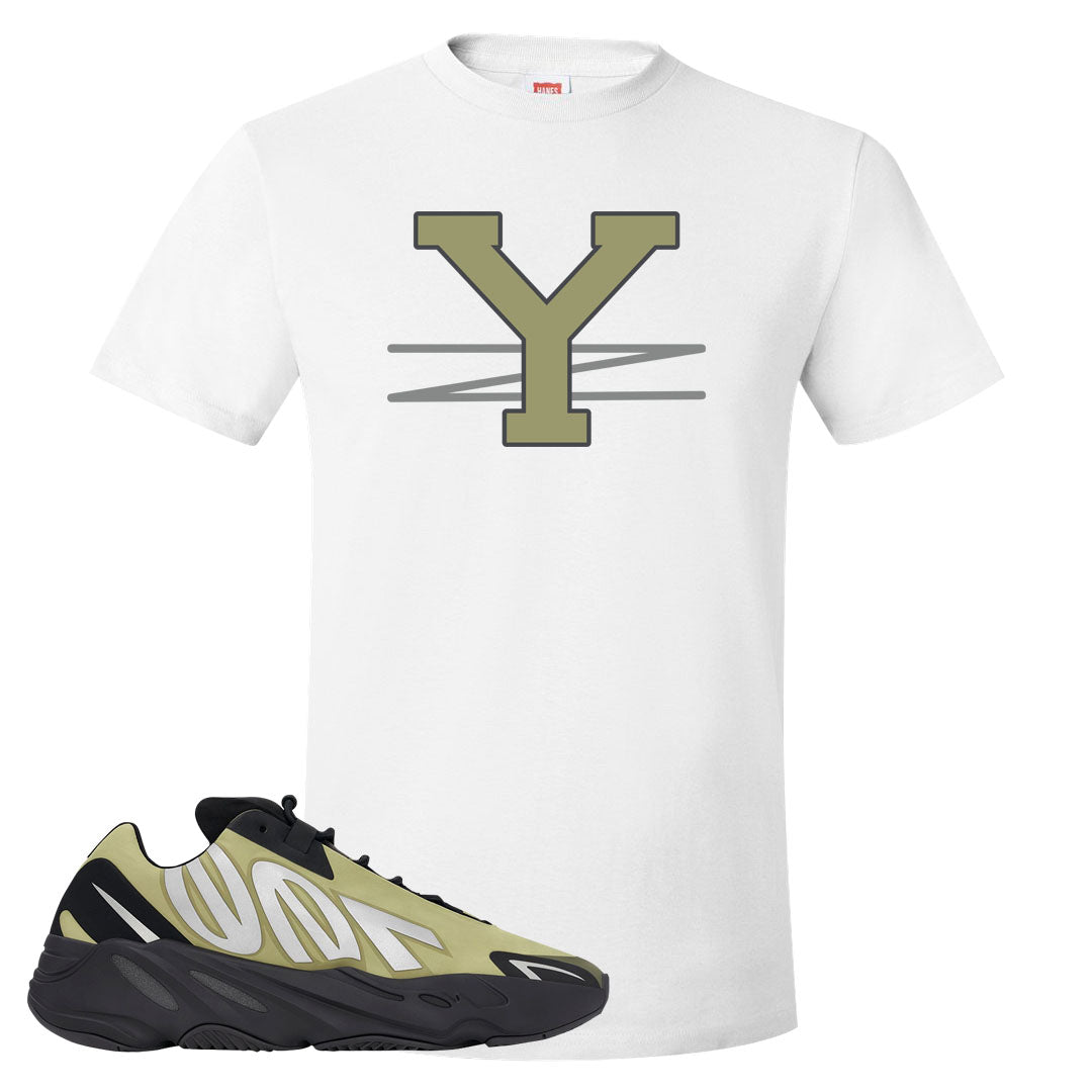 Resin MNVN 700s T Shirt | YZ, White
