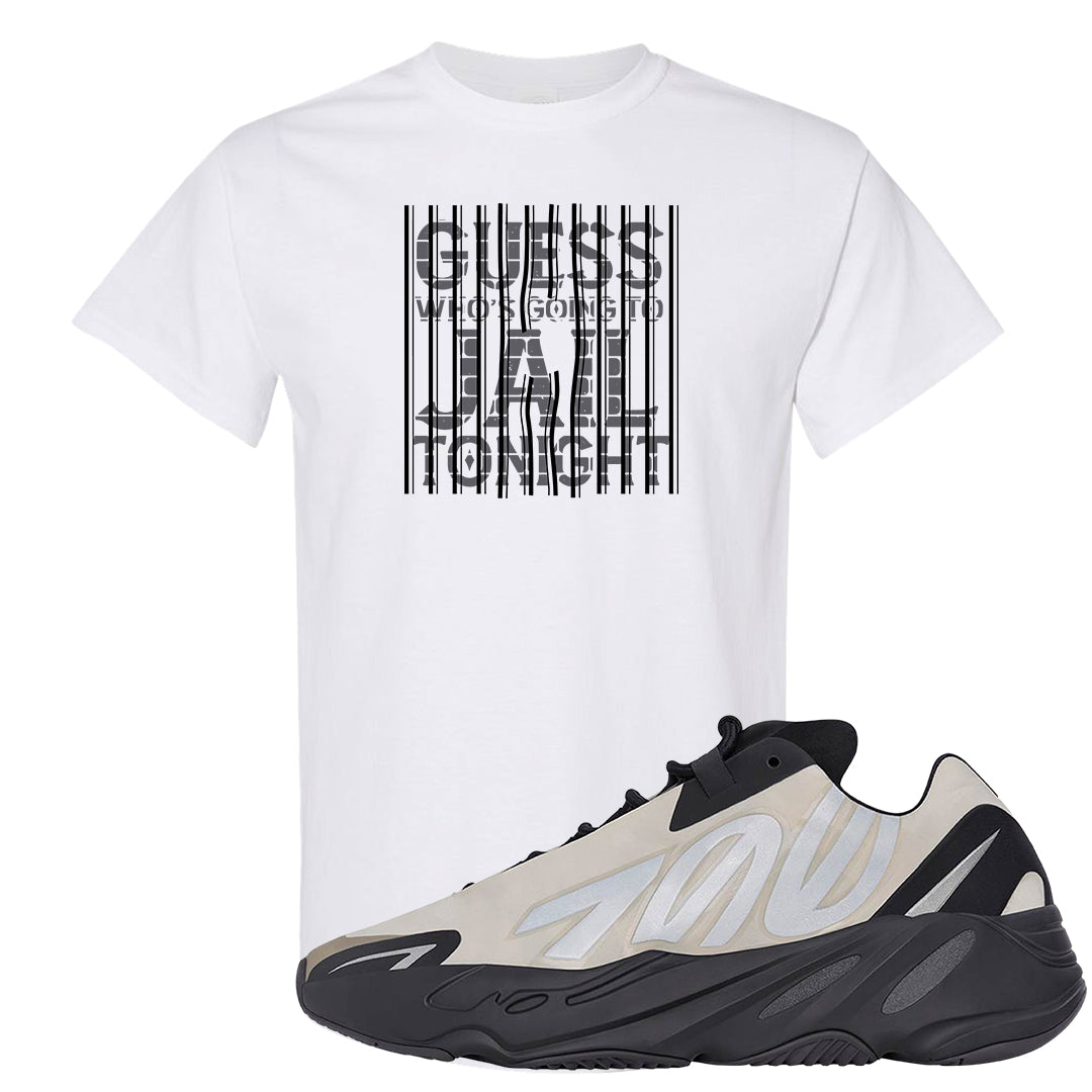 MNVN Bone 700s T Shirt | Jail, White