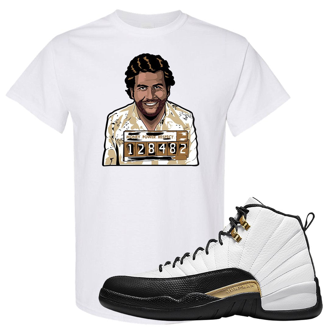 Royalty 12s T Shirt | Escobar Illustration, White