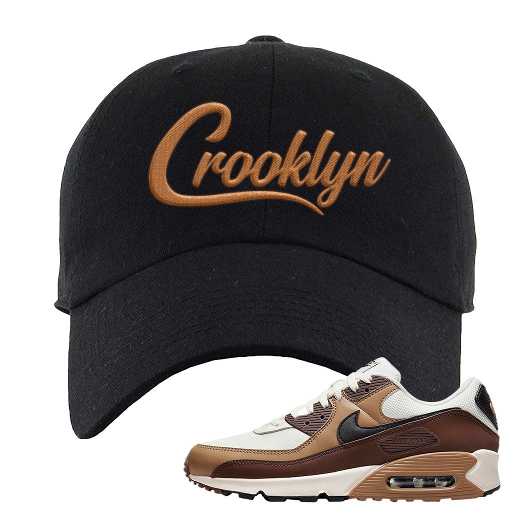 Air Max 90 Dark Driftwood Dad Hat | Crooklyn, Black