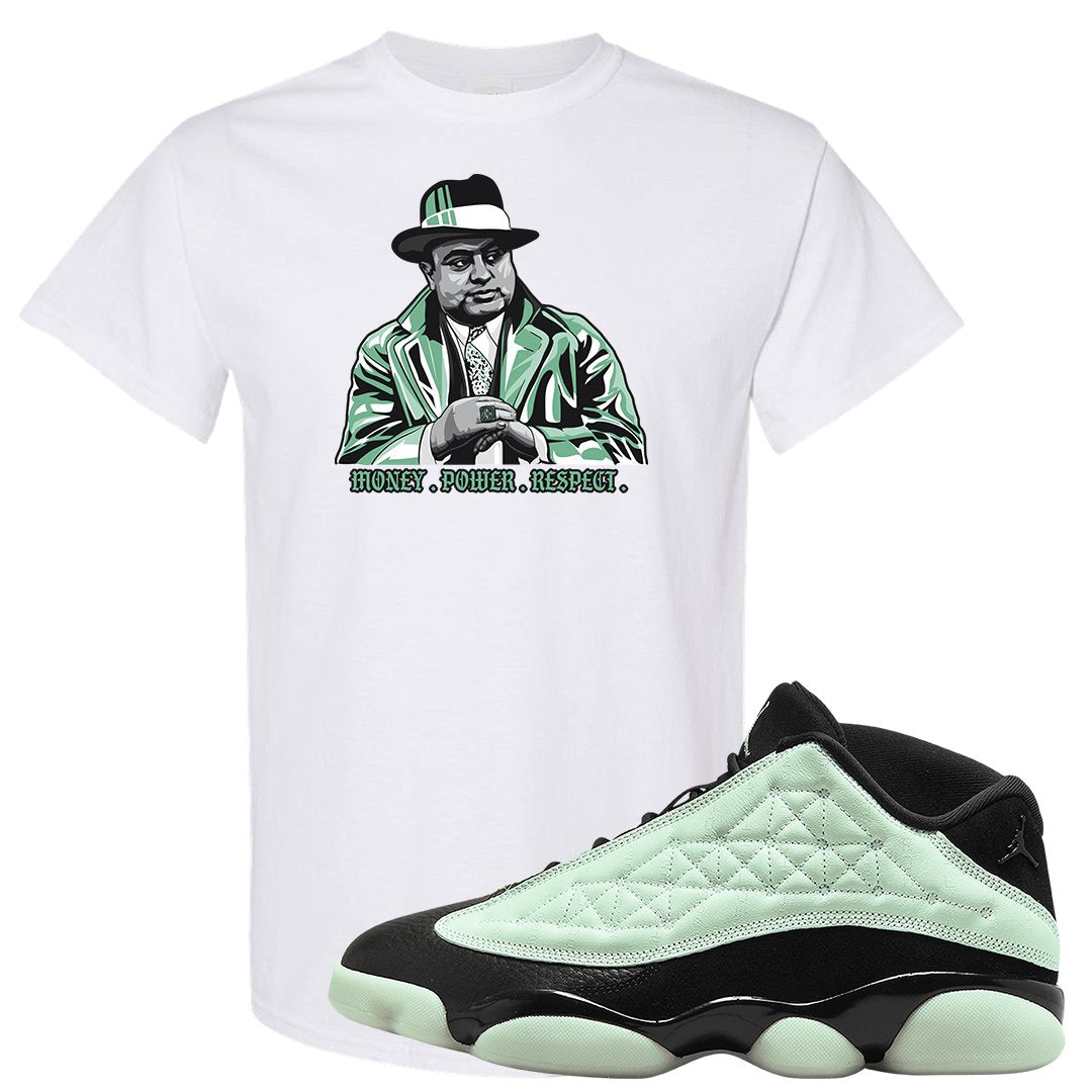Single's Day Low 13s T Shirt | Capone Illustration, White