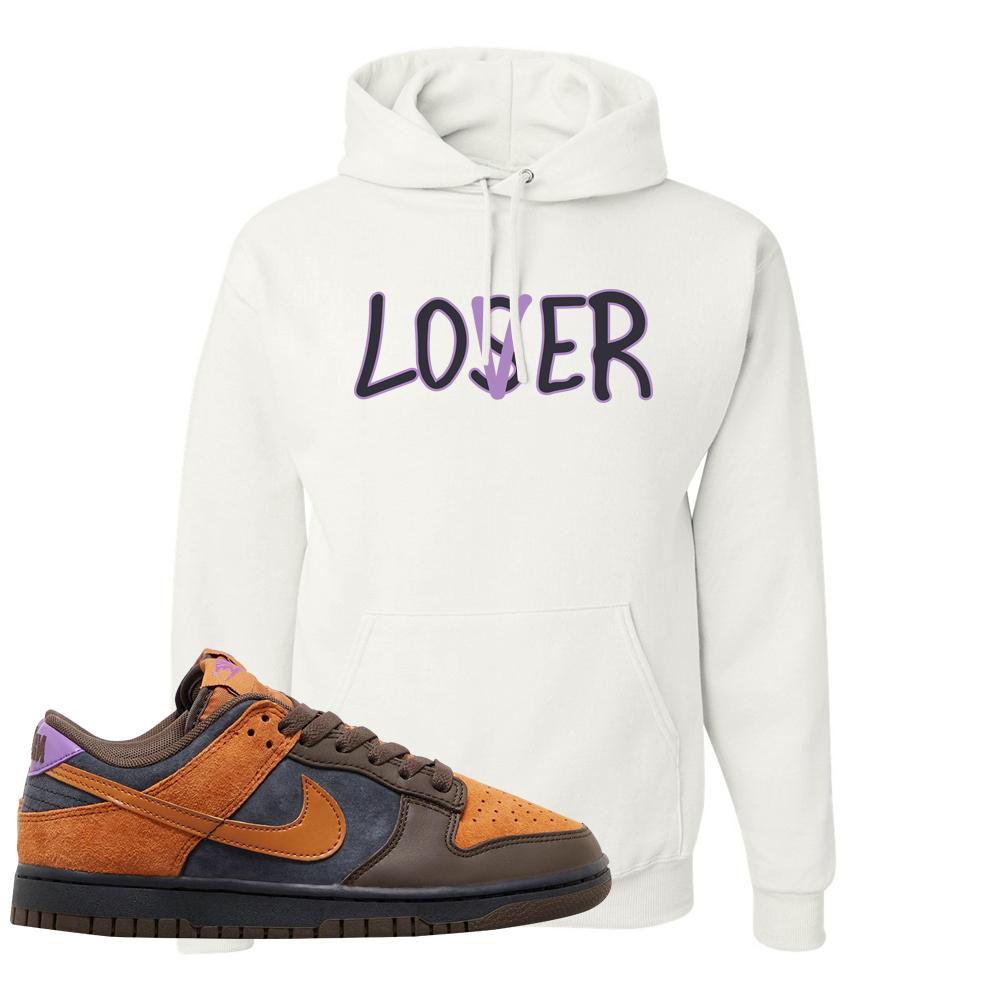 SB Dunk Low Cider Hoodie | Lover, White