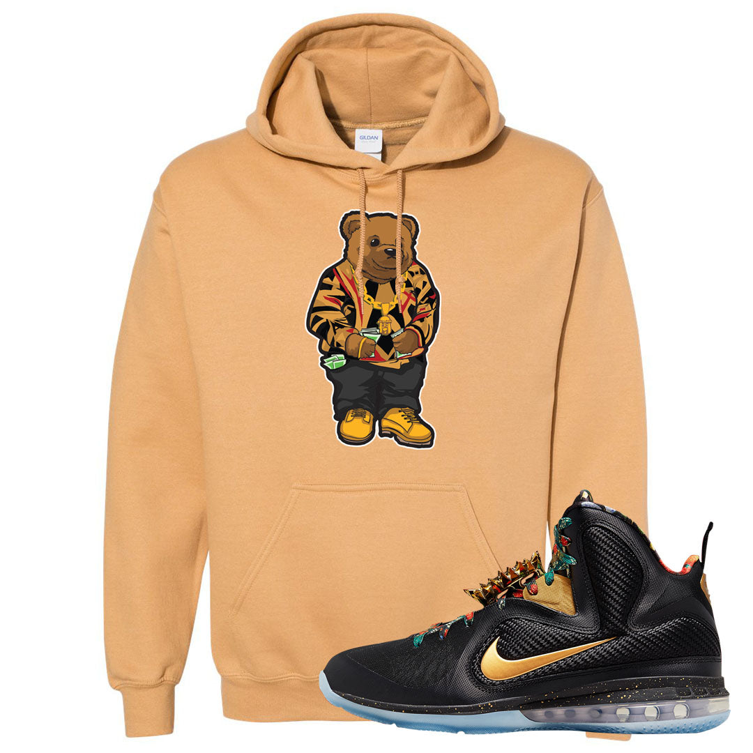 Throne Watch Bron 9s Hoodie | Sweater Bear, Old Gold