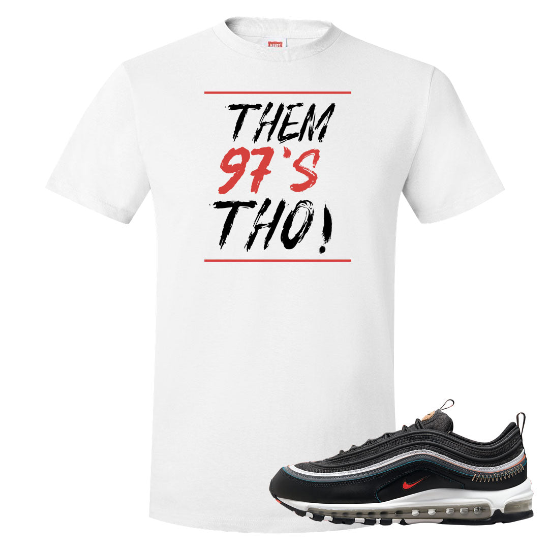 Alter and Reveal 97s T Shirt | Them 97's Tho, White