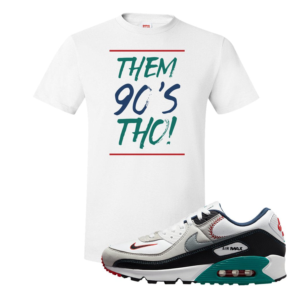 Air Max 90 Backward Cap T Shirt | Them 90's Tho, White