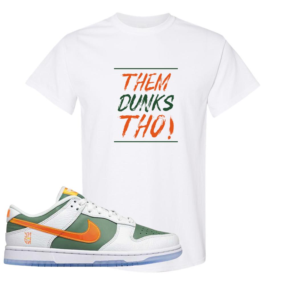 SB Dunk Low NY vs NY T Shirt | Them Dunks Tho, White