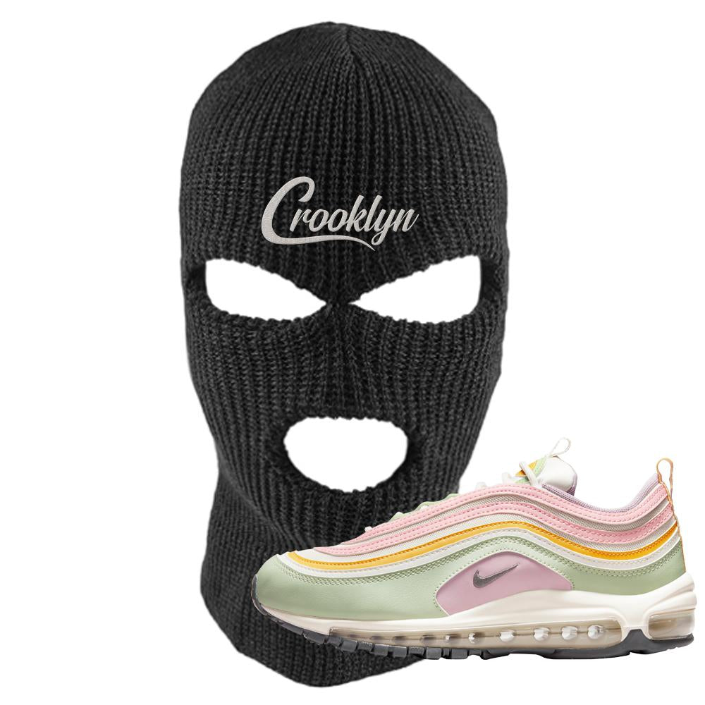 Pastel 97s Ski Mask | Crooklyn, Black