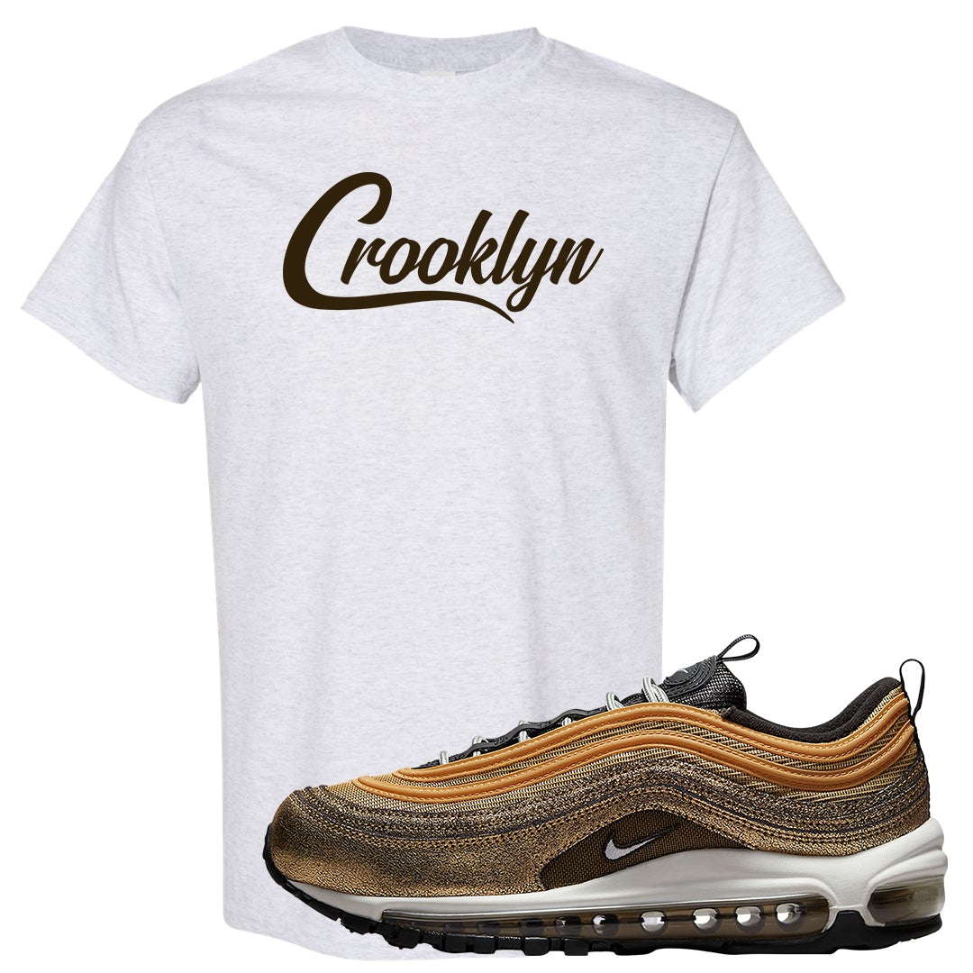 Golden Gals 97s T Shirt | Crooklyn, Ash