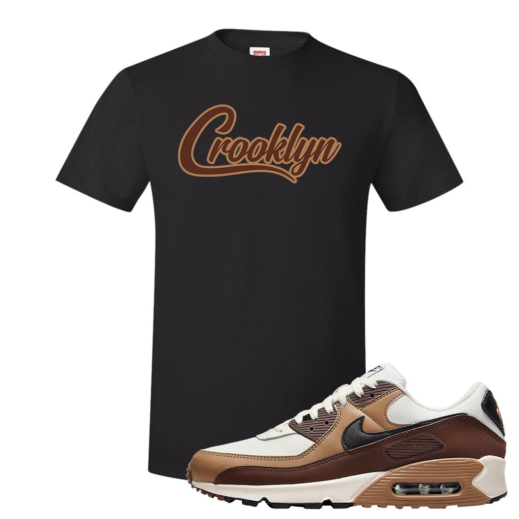 Air Max 90 Dark Driftwood T Shirt | Crooklyn, Black