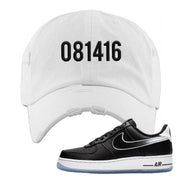 Colin Kaepernick X Air Force 1 Low 081416 White Sneaker Hook Up Distressed Dad Hat