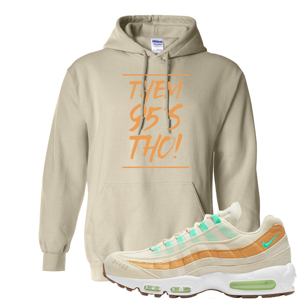 Happy Pineapple 95s Hoodie | Them 95's Tho, Sand