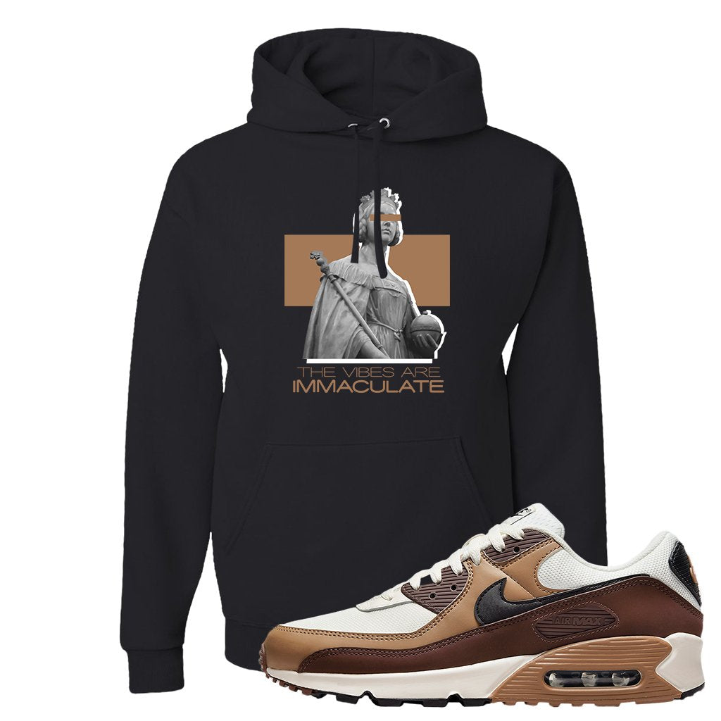 Air Max 90 Dark Driftwood Hoodie | The Vibes Are Immaculate, Black