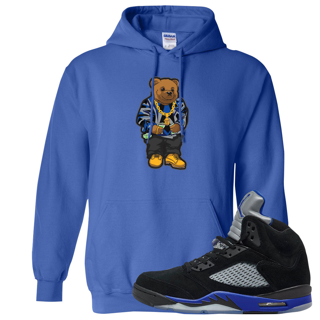 Racer Blue 5s Hoodie | Sweater Bear, Royal