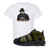 Guard Dog More Uptempos T Shirt | Capone Illustration, White