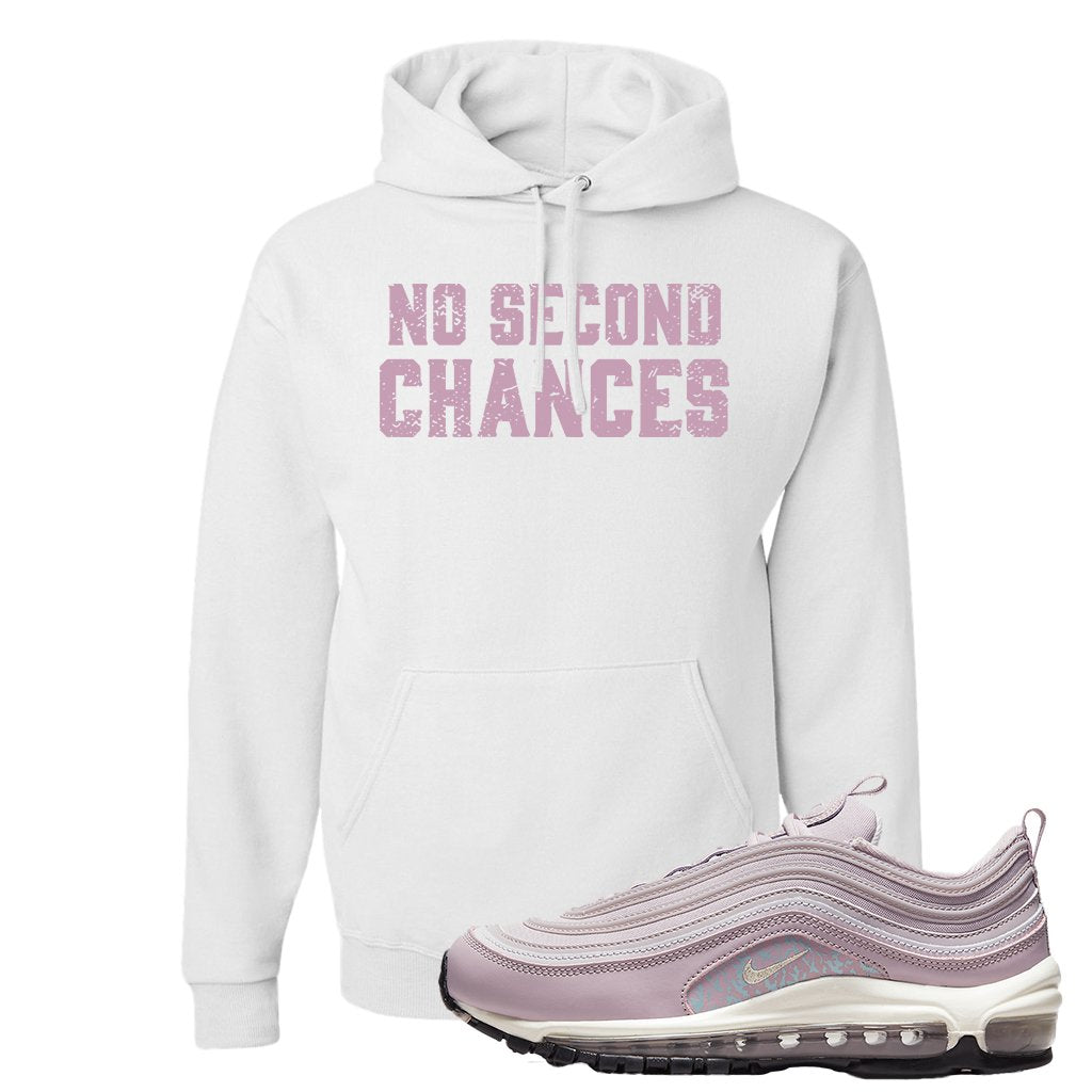 Pastel Purple 97s Hoodie | No Second Chances, White