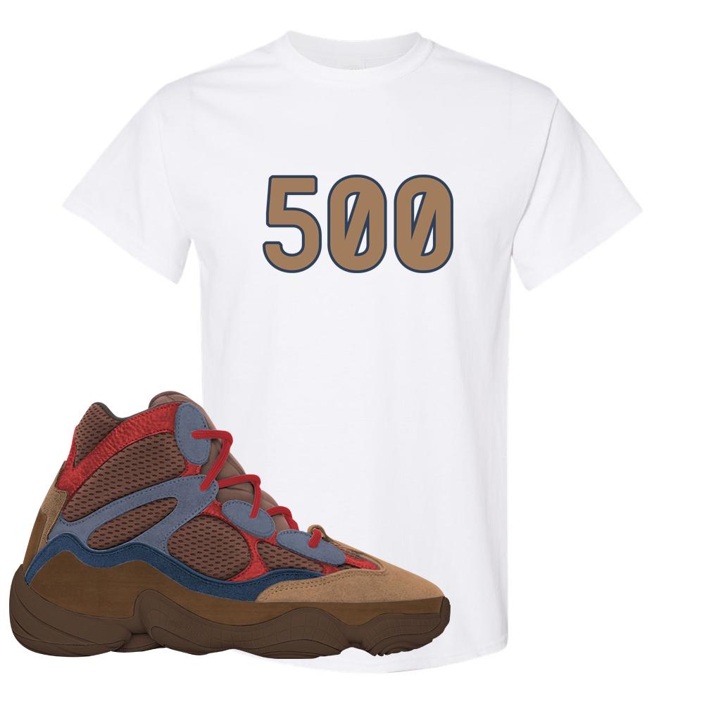 Yeezy 500 High Sumac T Shirt | 500, White