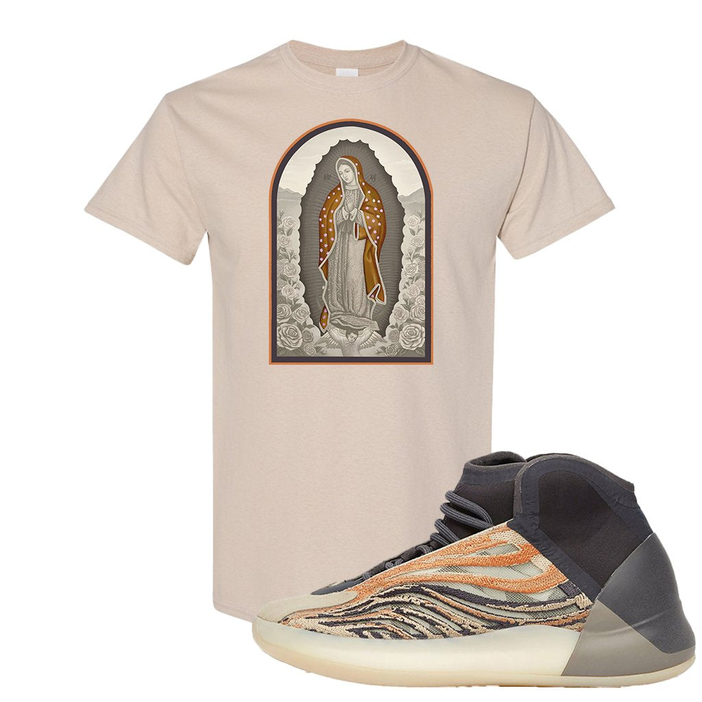 Yeezy Quantum Flash Orange T Shirt | Virgin Mary, Sand