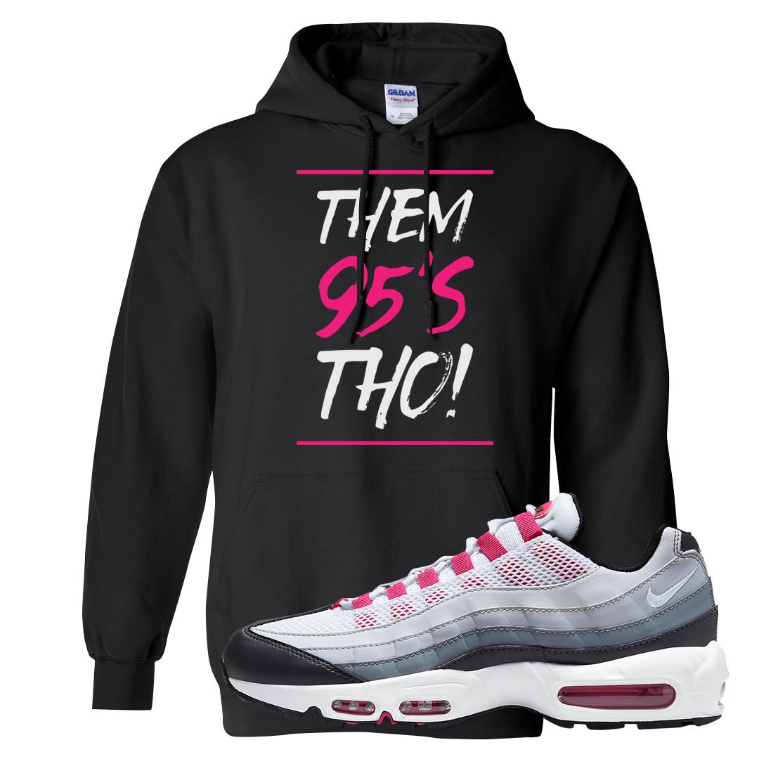 Next Nature Pink 95s Hoodie | Them 95's Tho, Black