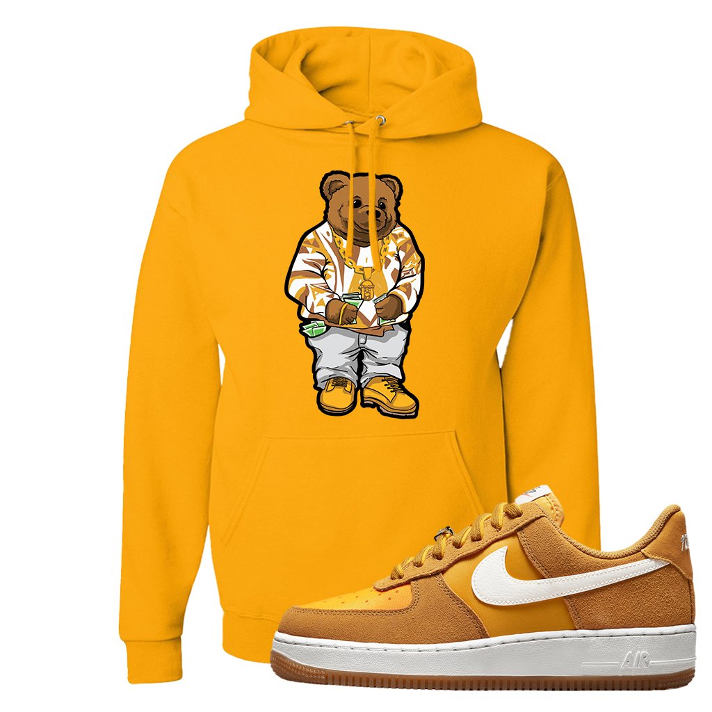 Air Force 1 Low First Use Hoodie | Sweater Bear, Gold