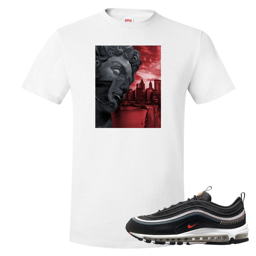 Alter and Reveal 97s T Shirt | Miguel, White