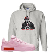 Air Force 1 Low Fontanka Hoodie | Capone Illustration, Ash