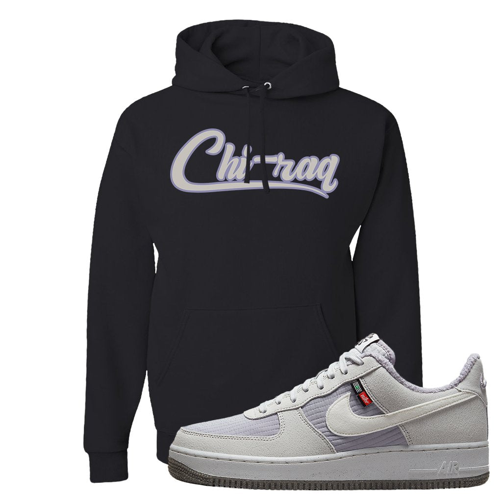 Toasty Low 1s Hoodie | Chiraq, Black