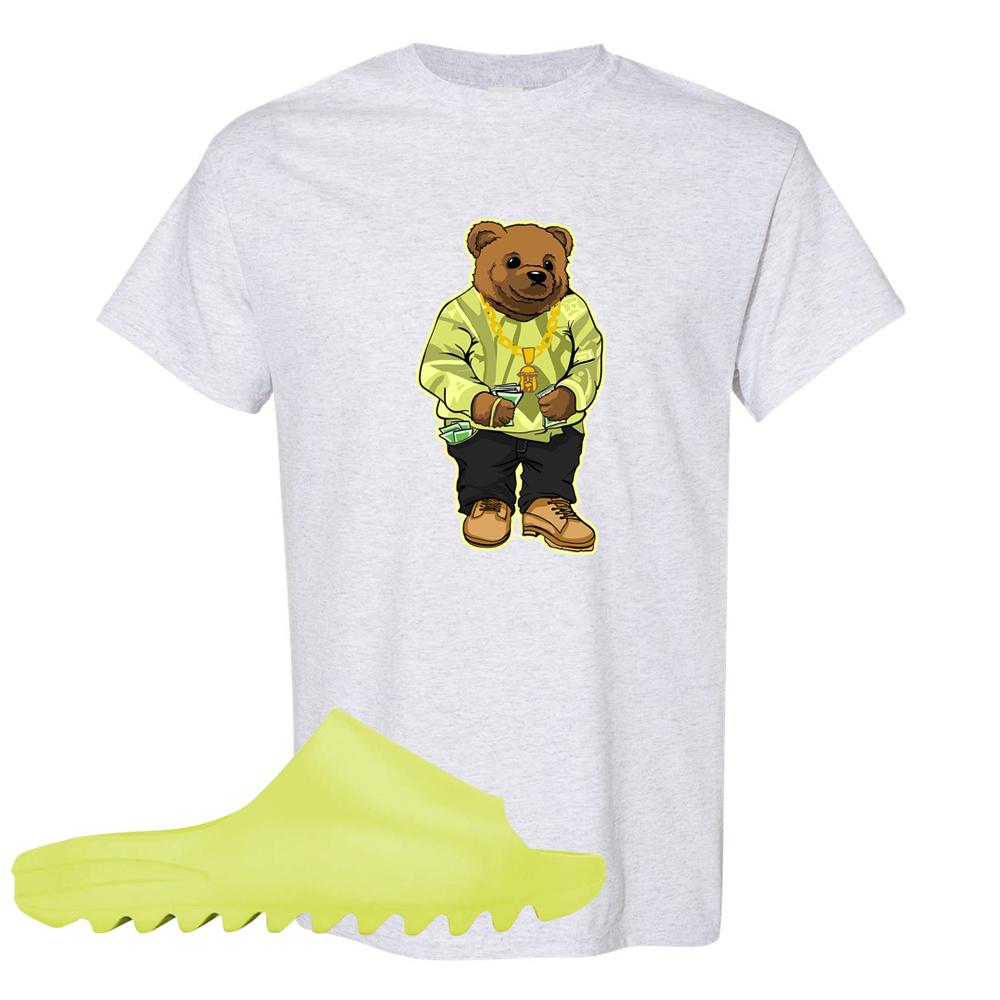 Glow Green Slides T Shirt | Sweater Bear, Ash