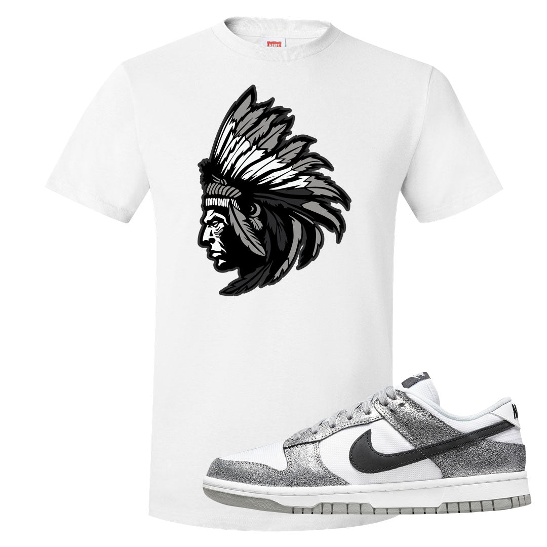 Golden Gals Low Dunks T Shirt | Indian Chief, White