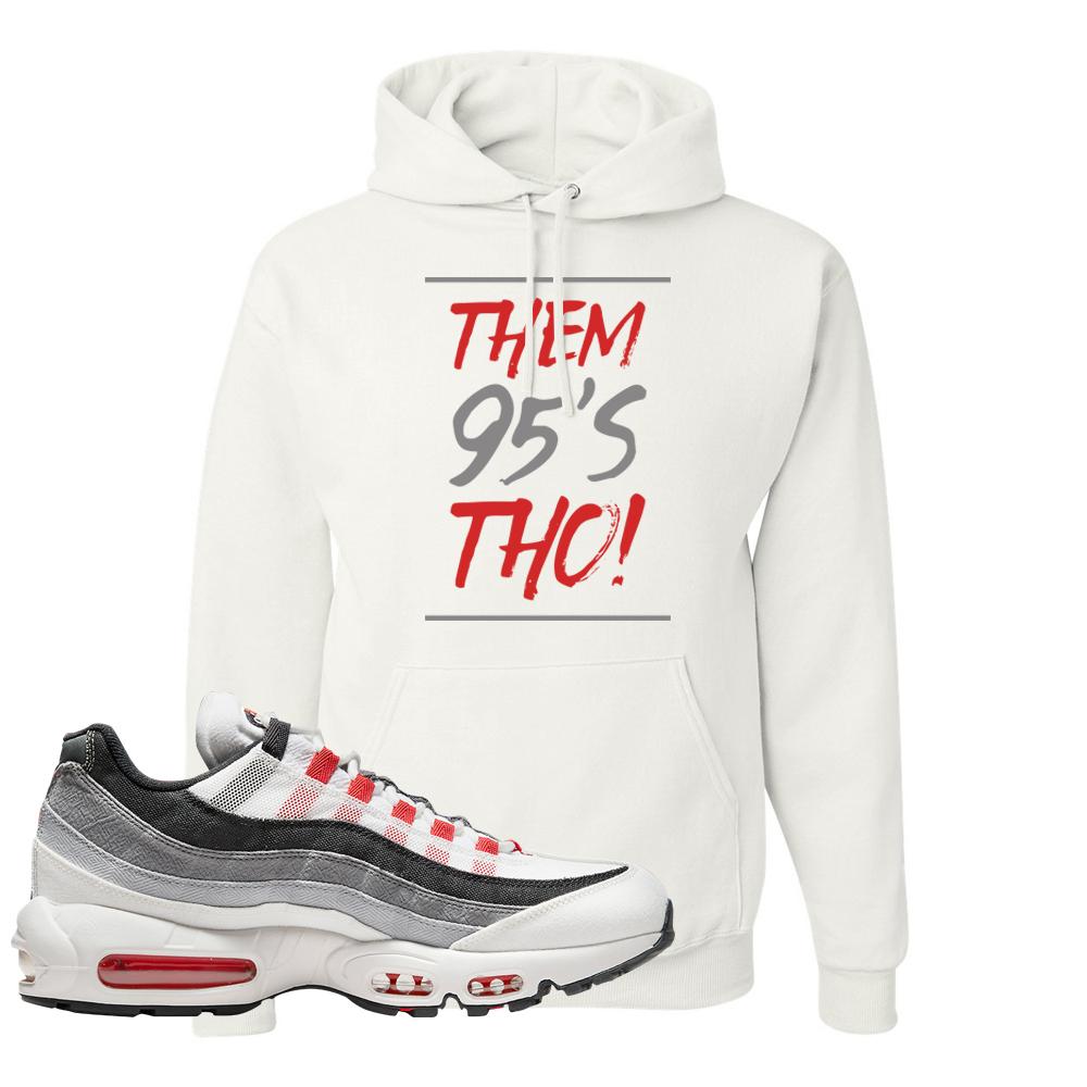 Comet 95s Hoodie | Them 95's Tho, White