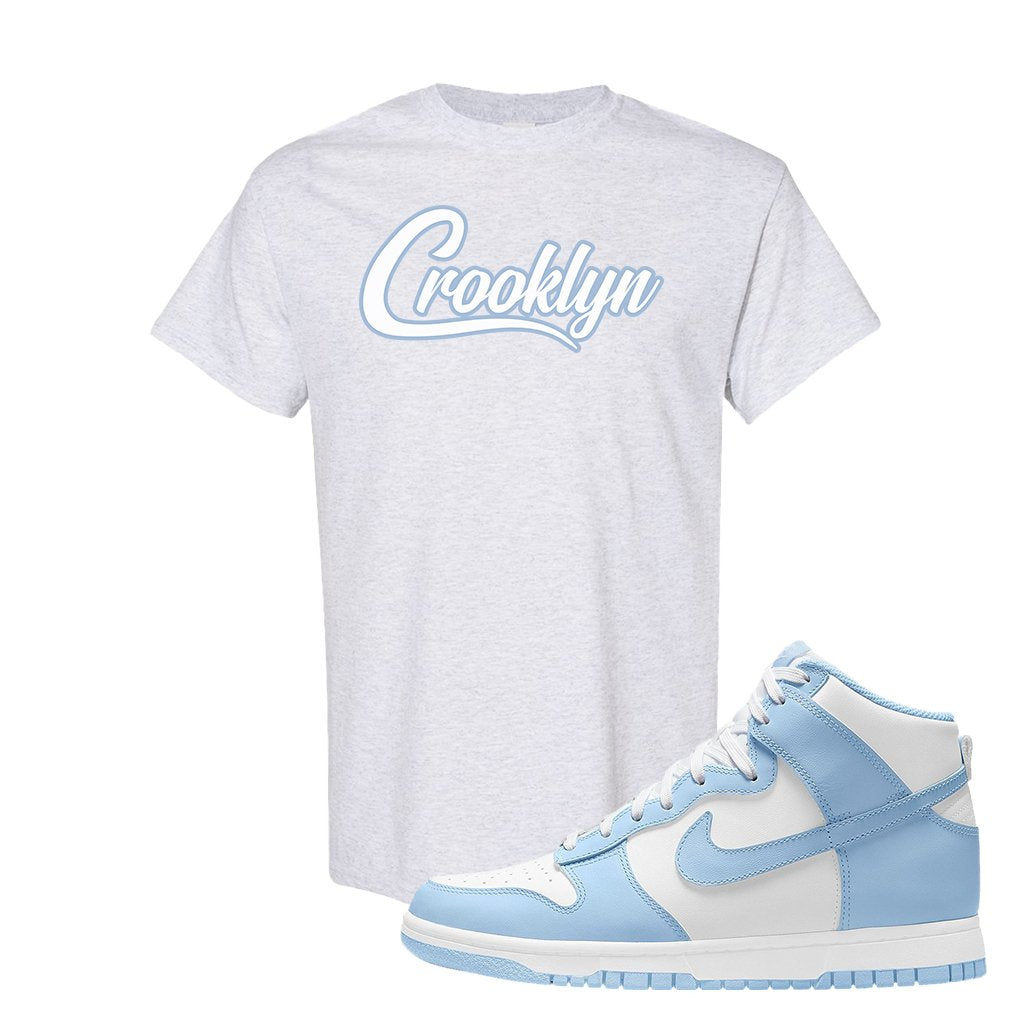 Aluminum High Dunks T Shirt | Crooklyn, Ash