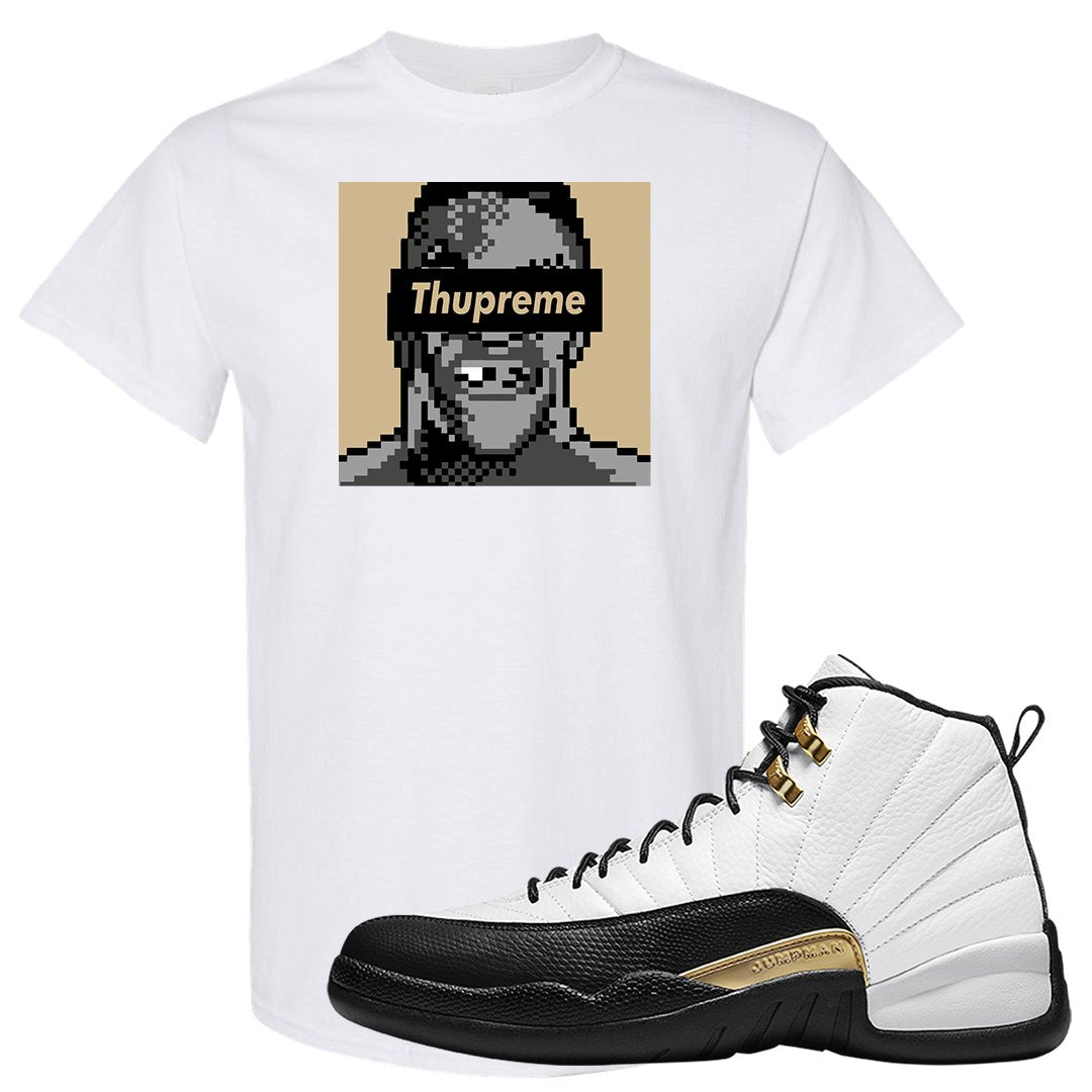 Royalty 12s T Shirt | Thupreme, White