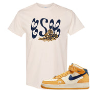 Pollen Paris Mid AF 1s T Shirt | Certified Sneakerhead, Natural