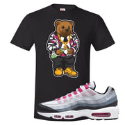 Next Nature Pink 95s T Shirt | Sweater Bear, Black